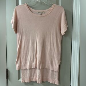 Philosophy Light Pink Short Sleeve Top